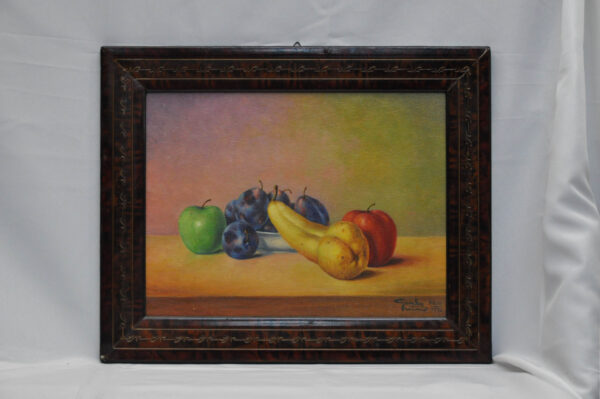 Olio su cartone telato